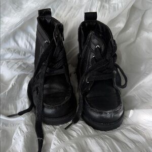 The Children's Place Black Lace-Up Boots